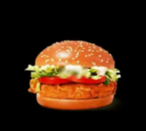 Hình ảnh Burger Gà Chiên Giòn (tặng 1 nước ngọt)