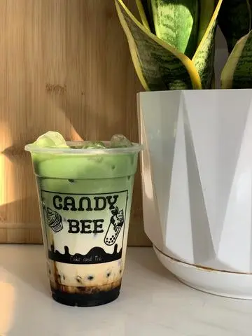 Hình ảnh Matcha sữa tươi trân châu đường đen 