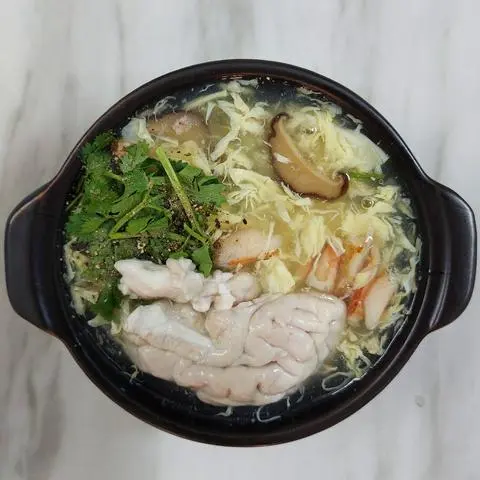 Hình ảnh Súp cua nửa bộ óc heo
