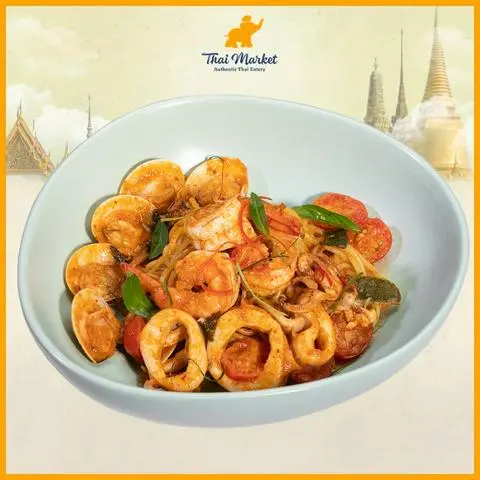 Hình ảnh Spaghetti Hải Sản Kiểu Thái