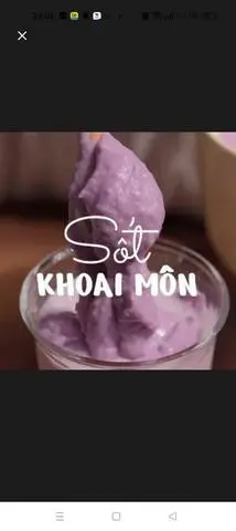 Hình ảnh Sốt Khoai Môn Nghiền 