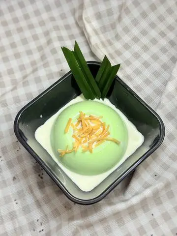 Hình ảnh Pandan Beancurd Singapore/Tàu Hũ Singapore Vị Lá Dứa