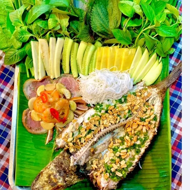 Hình ảnh CÁ LÓC NƯỚNG (HẤP)