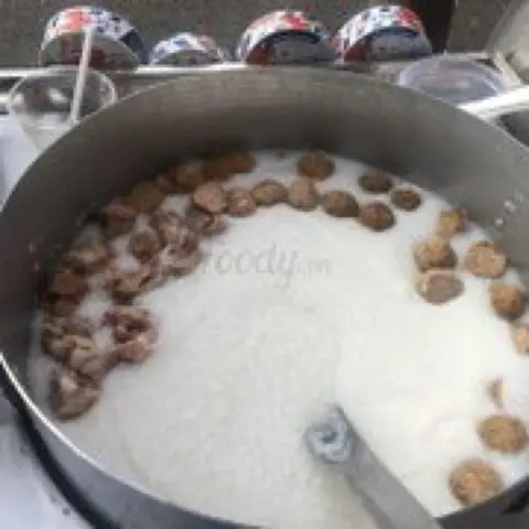 Hình ảnh CHÁO THỊT XÀO NẤM HƯƠNG