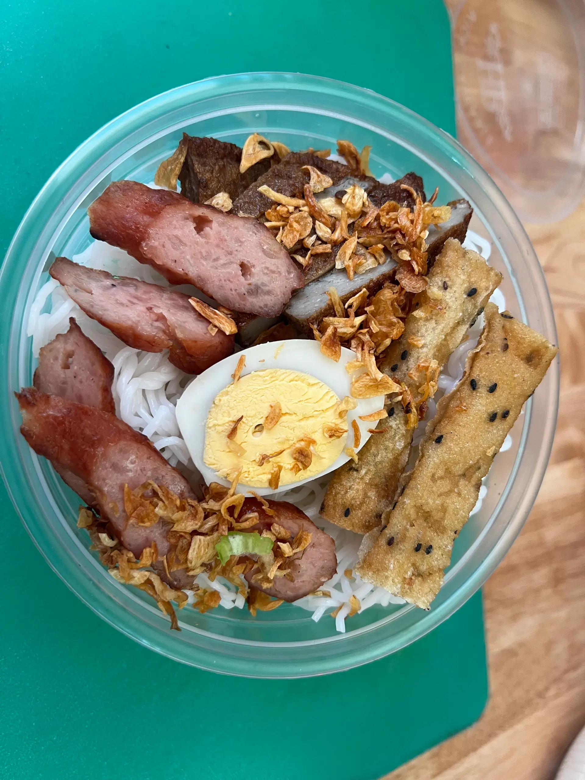 Hình ảnh Bún xá xíu nem nướng