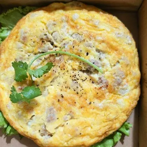 Hình ảnh Trứng chiên thịt bằm