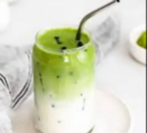 Hình ảnh Matcha sữa gấu Thailand