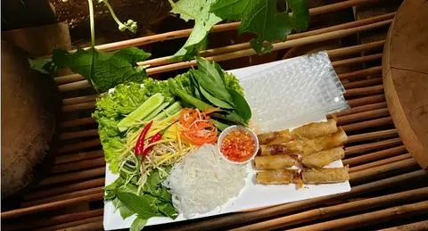 Hình ảnh Sét Tự Cuốn Chả Ram Tôm Đất ( 8 cuốn )