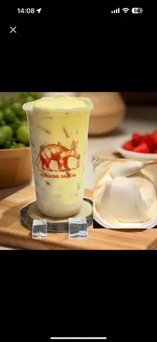 Hình ảnh trà sữa phoi mai dẻo (size L)