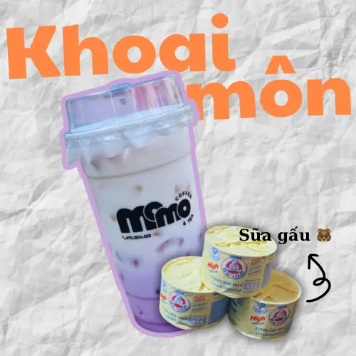 Hình ảnh Khoai môn sữa gấu
