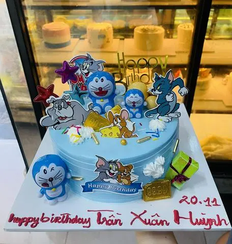 Hình ảnh bánh kem doremon
