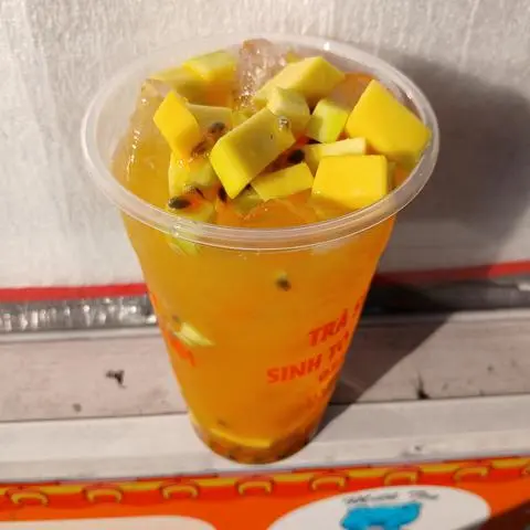 Hình ảnh trà xoài chanh dây