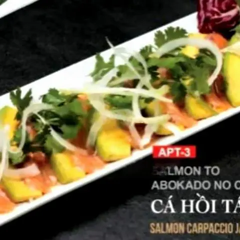 Hình ảnh Salmon to abokado no carpaccio