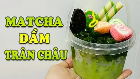Hình ảnh Matcha Milo dầm 