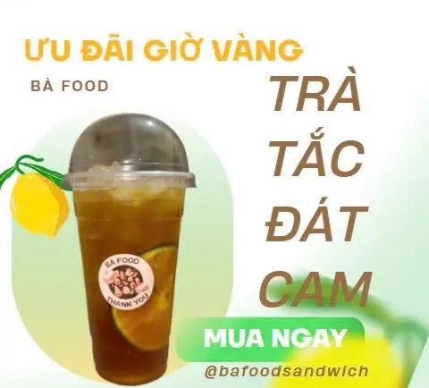 Hình ảnh Trà tắc đát cam