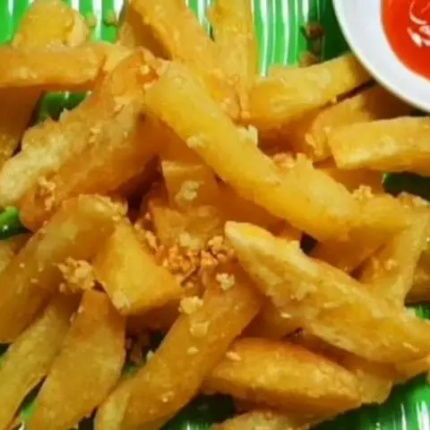 Hình ảnh Khoai tây chiên bơ tỏi size nhỏ
