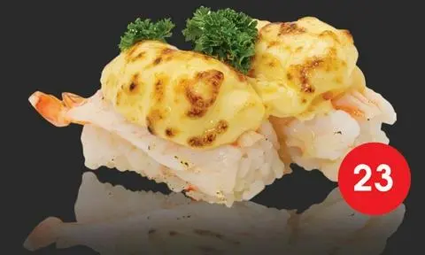 Hình ảnh Nigiri tôm phô mai