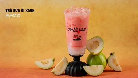 Hình ảnh LỤC TRÀ SỮA ỔI HỒNG