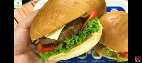 Hình ảnh combo 2 bugerbo trứng ko rau ko ớt 
