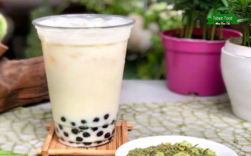 Hình ảnh TRÀ SỮA GẠO RANG FULL TOPPING