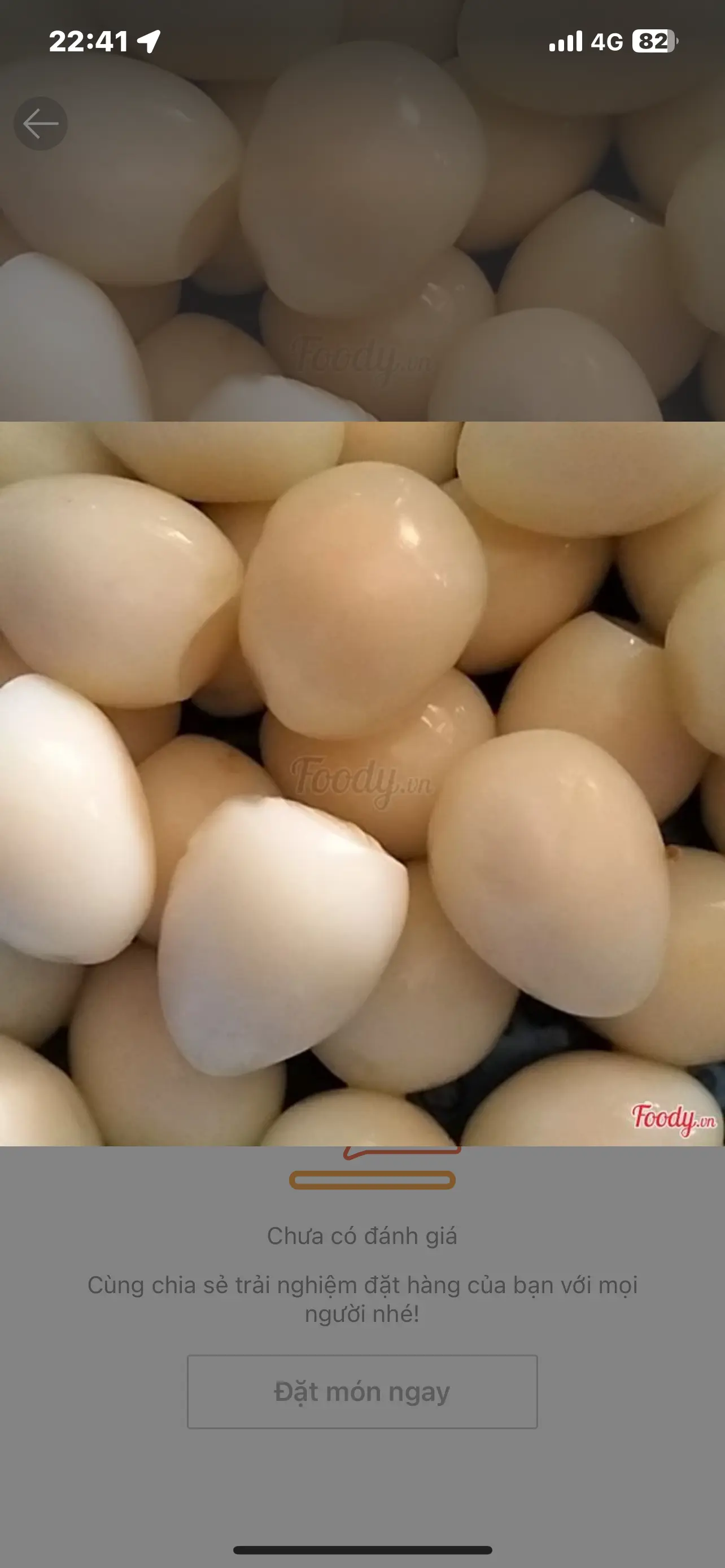 Hình ảnh Trứng cút luộc (10 trứng)