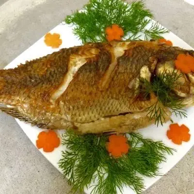 Hình ảnh cá rô muối chiên 