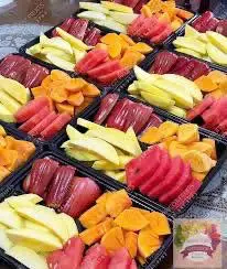 Hình ảnh Set Xoài + Dưa Hấu Cắt Sẵn 