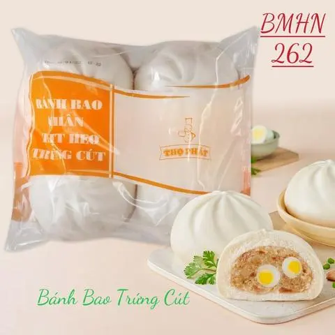 Hình ảnh Bánh Bao Trứng Cút