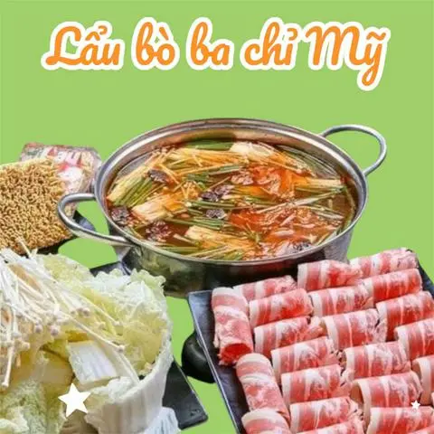 Hình ảnh Lẩu ba chỉ bò Mỹ