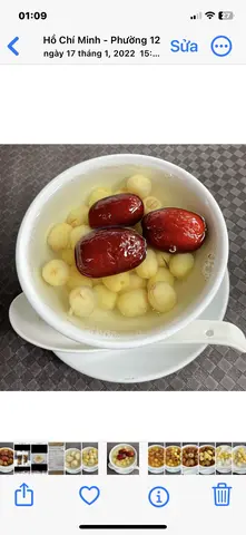 Hình ảnh 10 Hạt sen - táo đỏ 