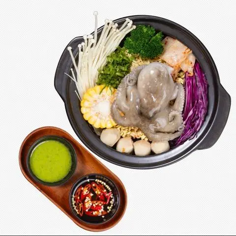 Hình ảnh Mì Kim Chi - Bạch Tuộc