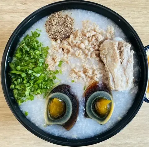 Hình ảnh Cháo sườn trứng bắc thảo