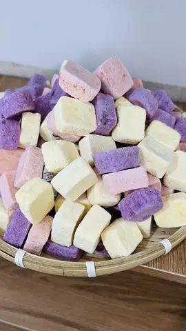 Hình ảnh sữa chua viên 4 vị trái cây túi zip 200gr
