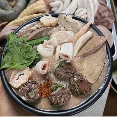 Hình ảnh Tô cháo lòng thập cẩm