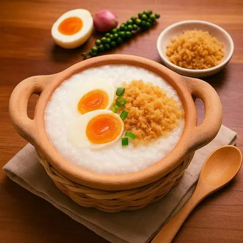 Hình ảnh Cháo trắng chà bông