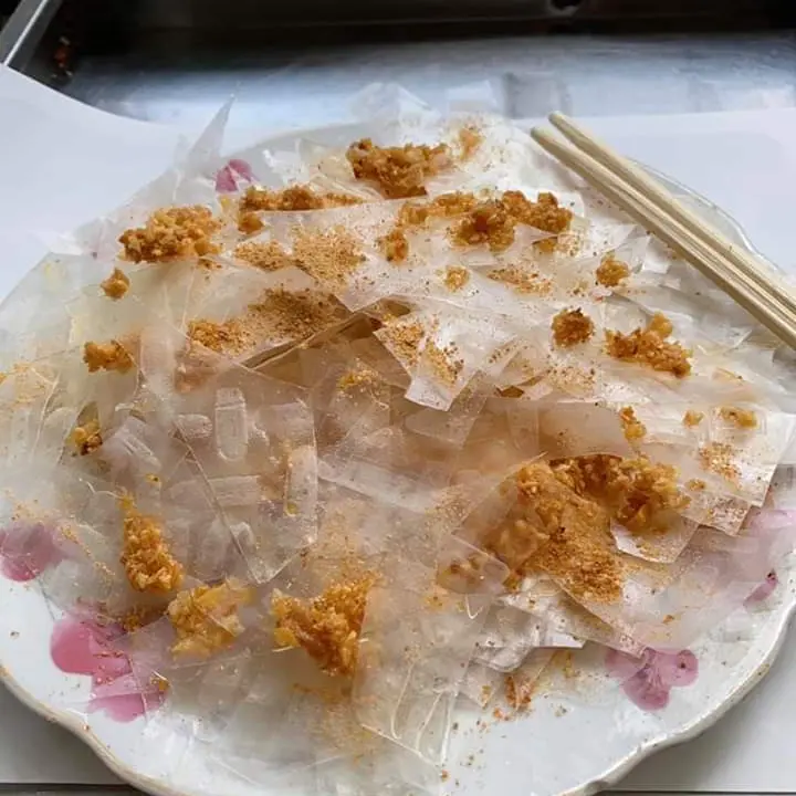 Hình ảnh Bánh Tráng Trộn Muối Tắc Tỏi