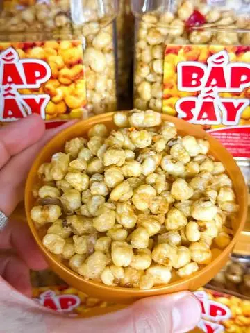 Hình ảnh Bắp rim bơ xốc mắm cay hu, 500gr