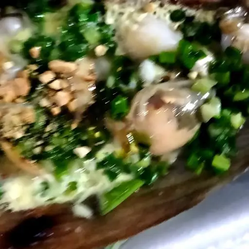 Hình ảnh Sò Mai Nướng Mỡ Hành (1 Con) 