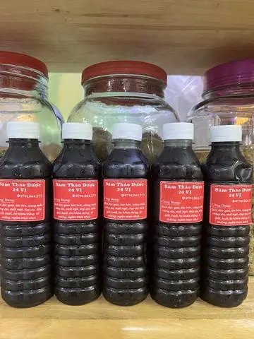 Hình ảnh Combo 3 chai sâm đắng dược liệu 24 vị