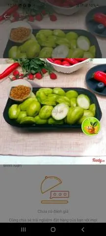 Hình ảnh khay Cóc gọt sẵn