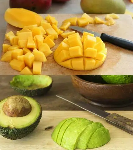 Hình ảnh sinh tố xoài bơ
