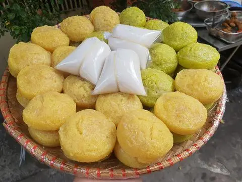 Hình ảnh BÁNH BÒ THỐT NỐT MINI - chục 