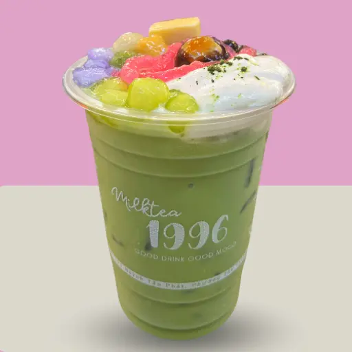 Hình ảnh TS Thái Xanh Full Topping Đặc Biệt 