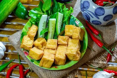 Hình ảnh Đậu Hũ Chiên Giòn