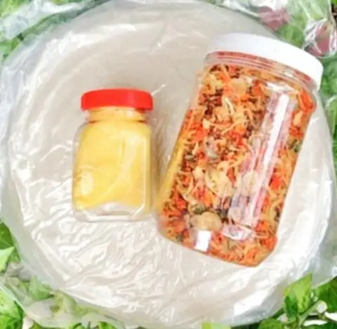 Hình ảnh Combo bánh tráng phơi sương tròn 