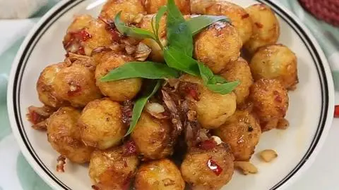 Hình ảnh Trứng cút chiên bơ tỏi