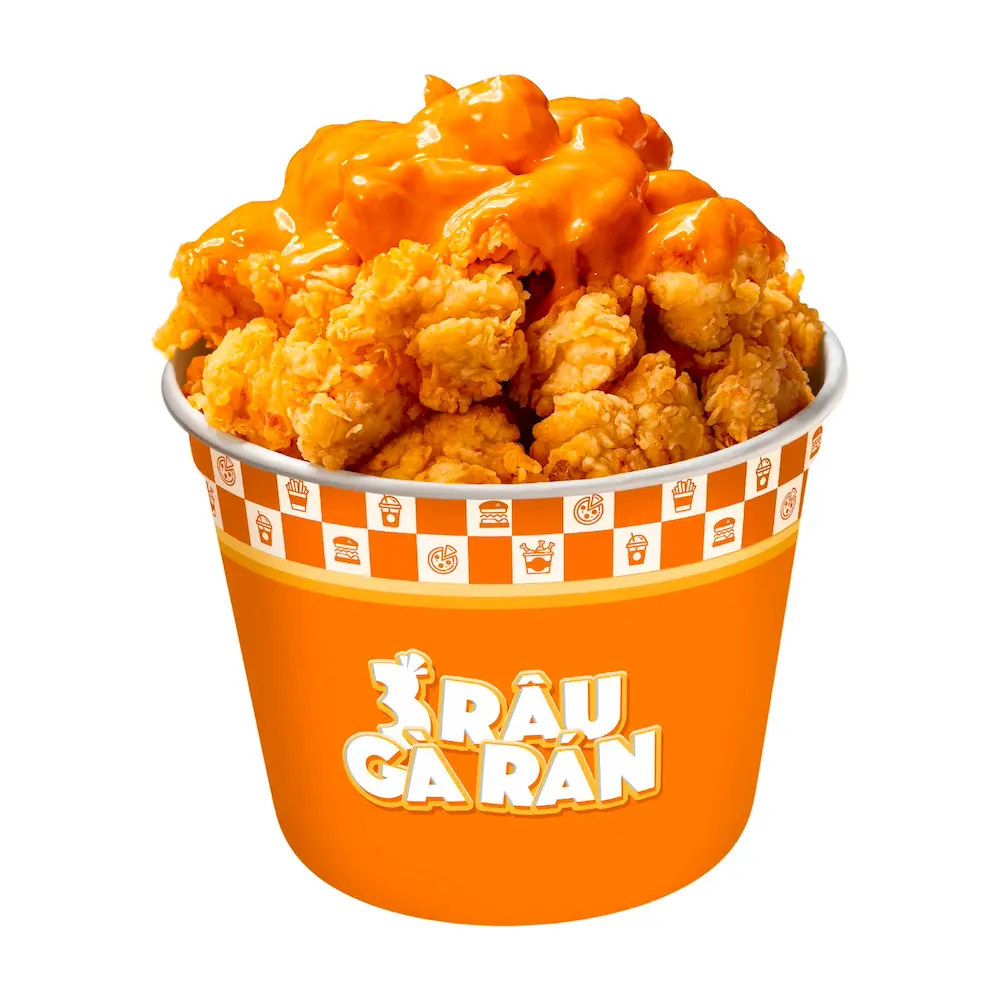 Hình ảnh Gà viên phủ xốt