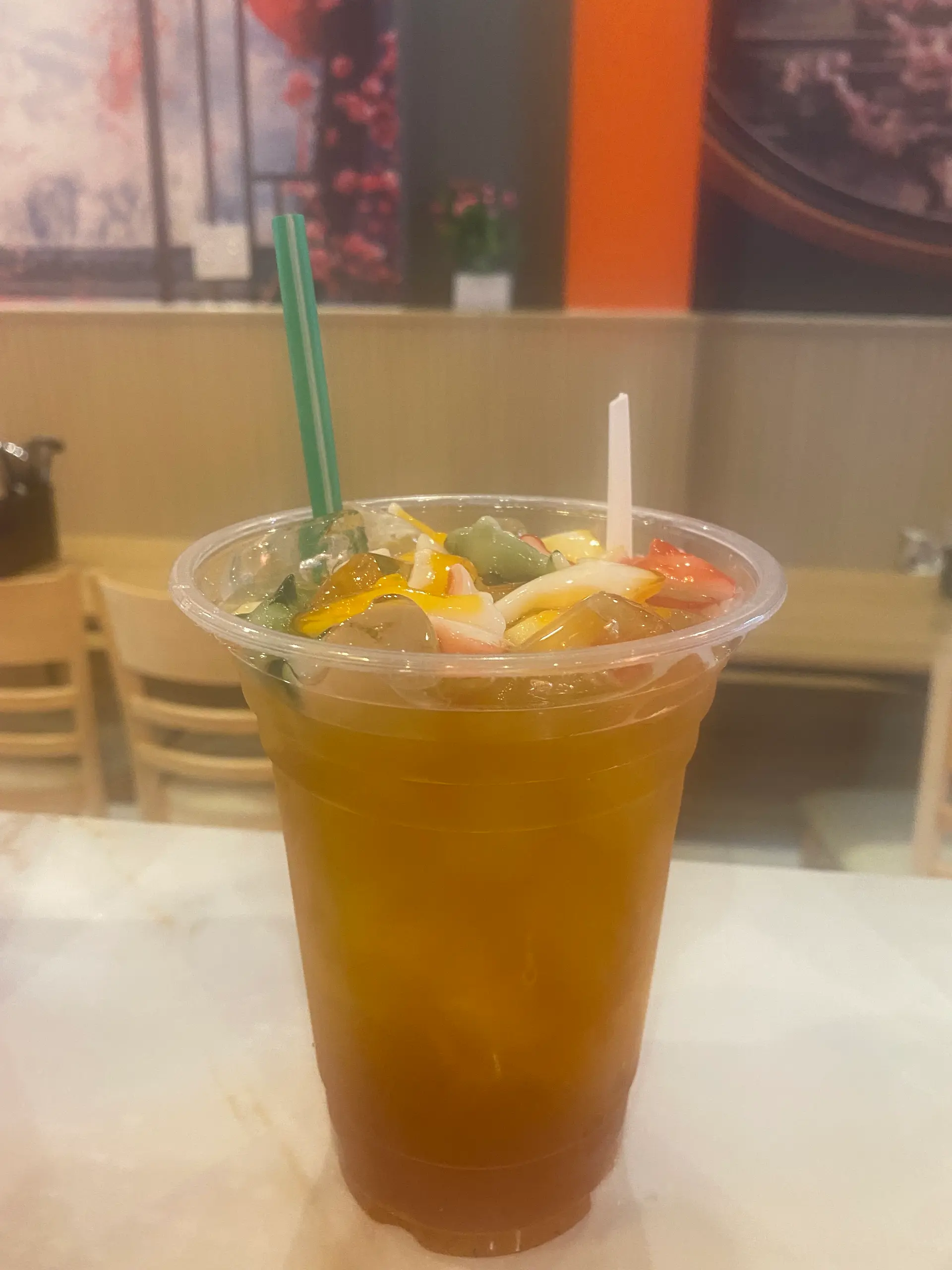 Hình ảnh Trà xanh con cá