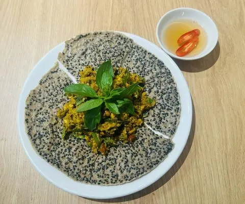 Hình ảnh Nấm Đậu Xúc Bánh Đa Nhà Nôm