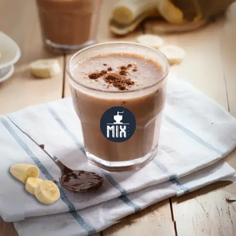 Hình ảnh Sinh tố chuối cacao